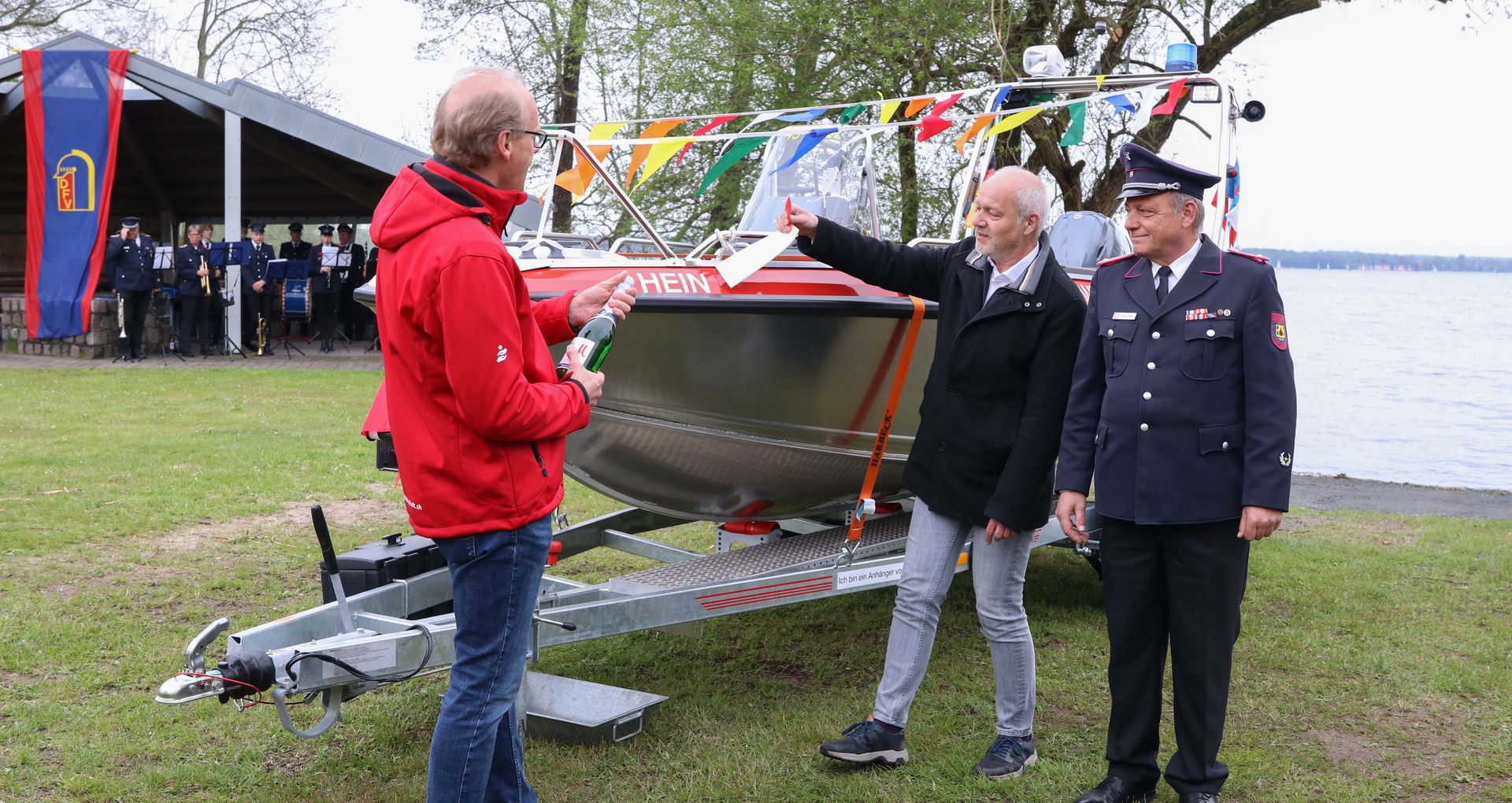 Neues Rettungsboot für Bünsdorf